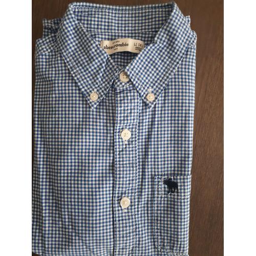 Chemise Abercrombie Fitch Gar on pas cher Achat neuf et